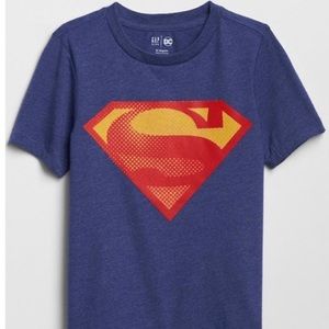 GAP Superman Shirt DC Comics Boys Small